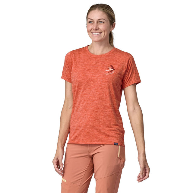 Tricou Patagonia W Capilene Cool Daily Graphic Lands Tricou Patagonia W Capilene Cool Daily Graphic Lands