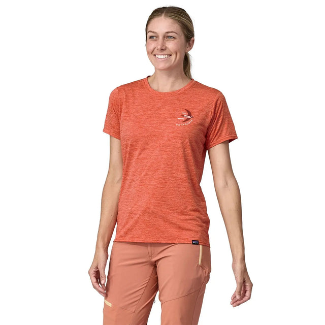 Tricou Patagonia W Capilene Cool Daily Graphic Lands Tricou Patagonia W Capilene Cool Daily Graphic Lands