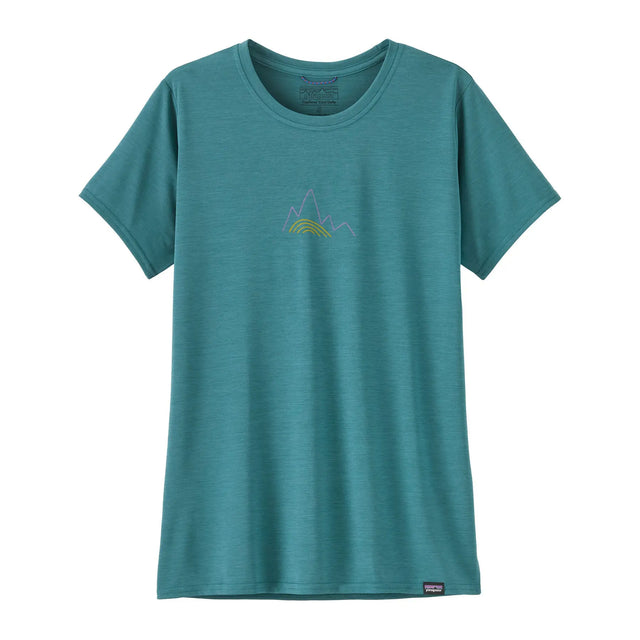 Tricou Patagonia W Capilene Cool Daily Graphic Lands Tricou Patagonia W Capilene Cool Daily Graphic Lands