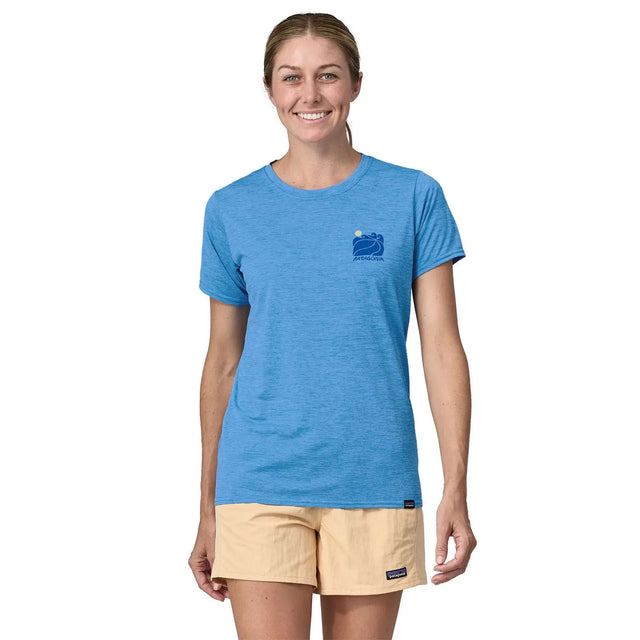 Tricou Patagonia W Capilene Cool Daily Graphic Waters Tricou Patagonia W Capilene Cool Daily Graphic Waters