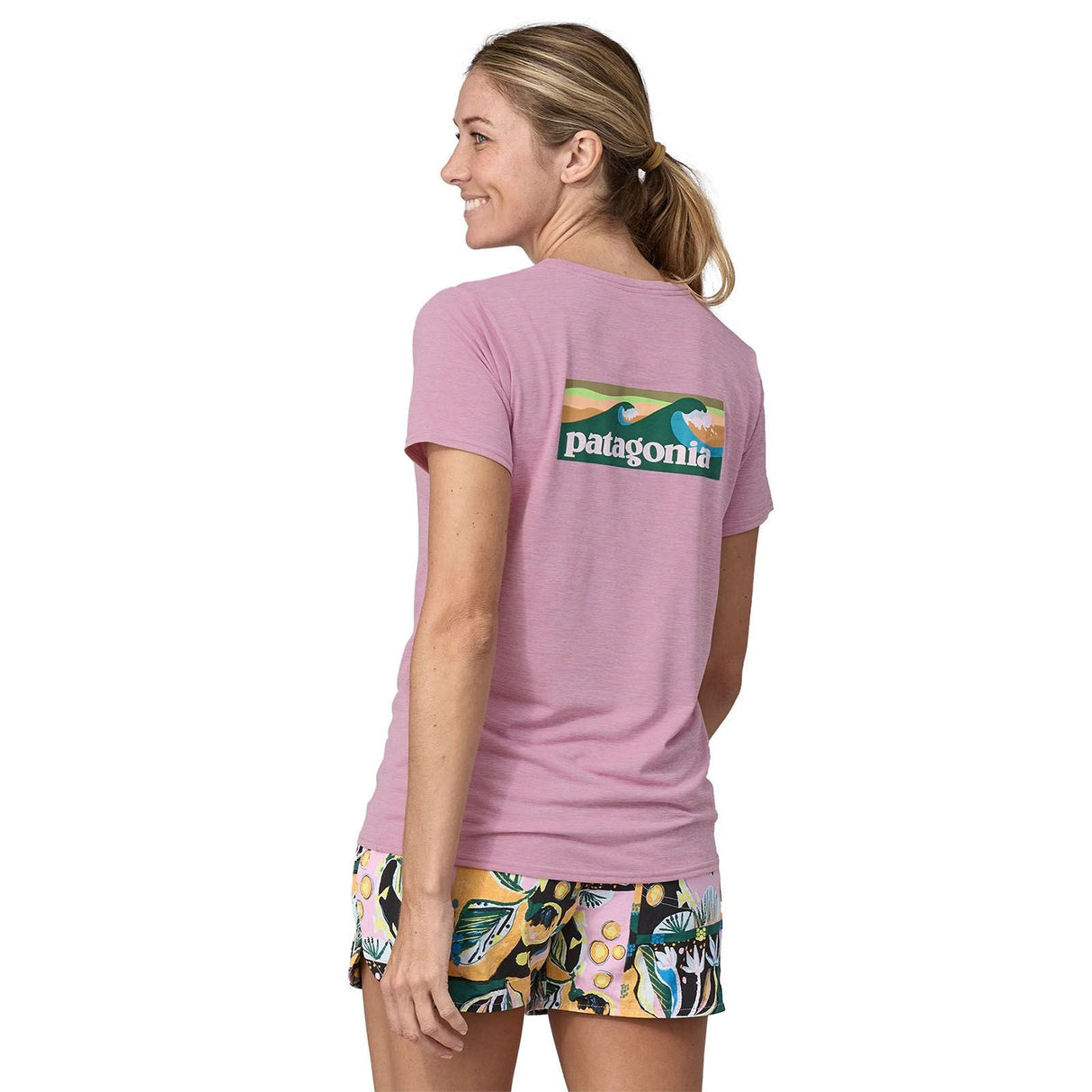 Tricou Patagonia W Capilene Cool Daily Graphic Waters Tricou Patagonia W Capilene Cool Daily Graphic Waters