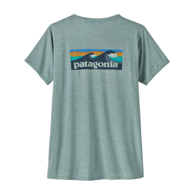 Tricou Patagonia W Capilene Cool Daily Graphic Waters Tricou Patagonia W Capilene Cool Daily Graphic Waters