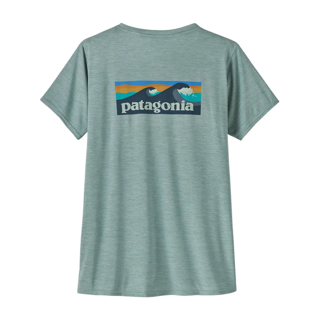 Tricou Patagonia W Capilene Cool Daily Graphic Waters Tricou Patagonia W Capilene Cool Daily Graphic Waters