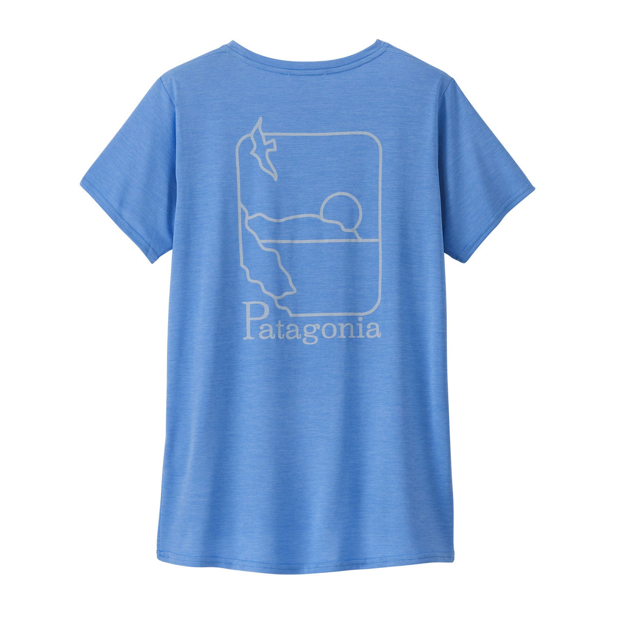 Tricou Patagonia W Capilene Cool Daily Graphic Waters Tricou Patagonia W Capilene Cool Daily Graphic Waters