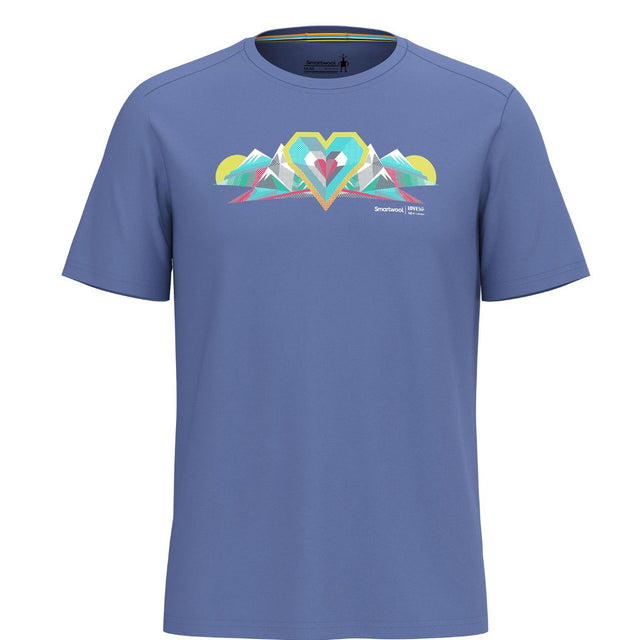 Tricou Smartwool Geo Peaks Active Graphic Tricou Smartwool Geo Peaks Active Graphic