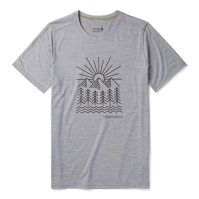 Tricou Smartwool M Merino Sport 150 Mountain Morning Tricou Smartwool M Merino Sport 150 Mountain Morning