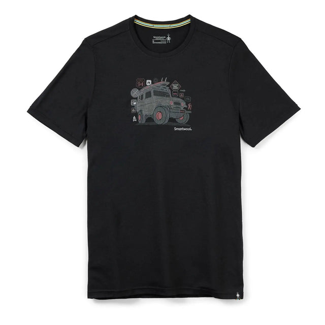 Tricou Smartwool M Merino Sport 150 Overland Adventure Graphic Tricou Smartwool M Merino Sport 150 Overland Adventure Graphic