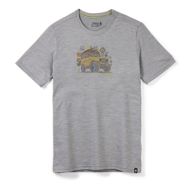 Tricou Smartwool M Merino Sport 150 Overland Adventure Graphic Tricou Smartwool M Merino Sport 150 Overland Adventure Graphic