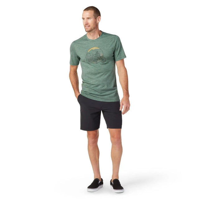 Tricou Smartwool M Merino Sport 150 Overland Trek Graphic Tricou Smartwool M Merino Sport 150 Overland Trek Graphic