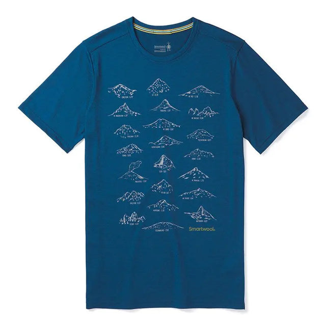 Tricou Smartwool M Merino Sport 150 Prominent Peaks Tricou Smartwool M Merino Sport 150 Prominent Peaks