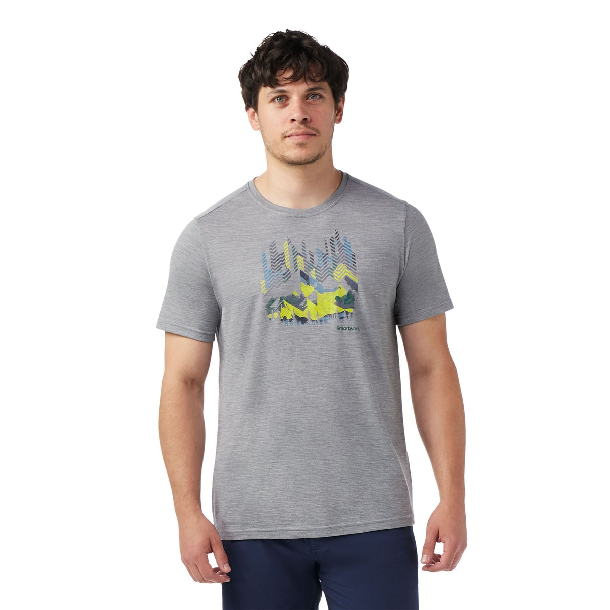 Tricou Smartwool Vital Peaks Active Graphic Tricou Smartwool Vital Peaks Active Graphic