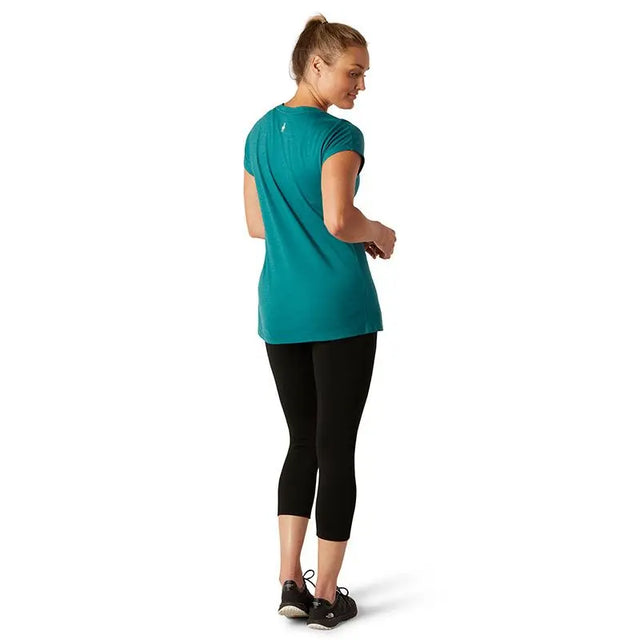 Tricou Smartwool W Merino 150 Sport Surfing Flamingos Tricou Smartwool W Merino 150 Sport Surfing Flamingos