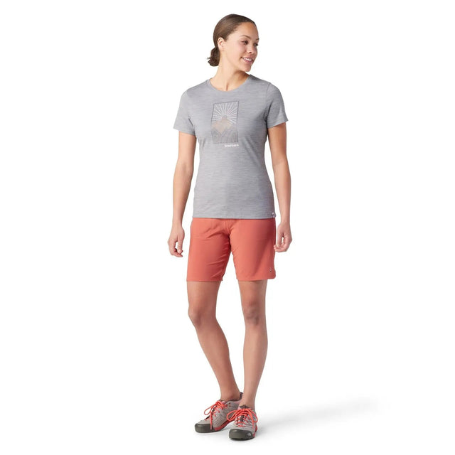 Tricou Smartwool W Merino Sport 150 Alpine Start Graphic Tricou Smartwool W Merino Sport 150 Alpine Start Graphic