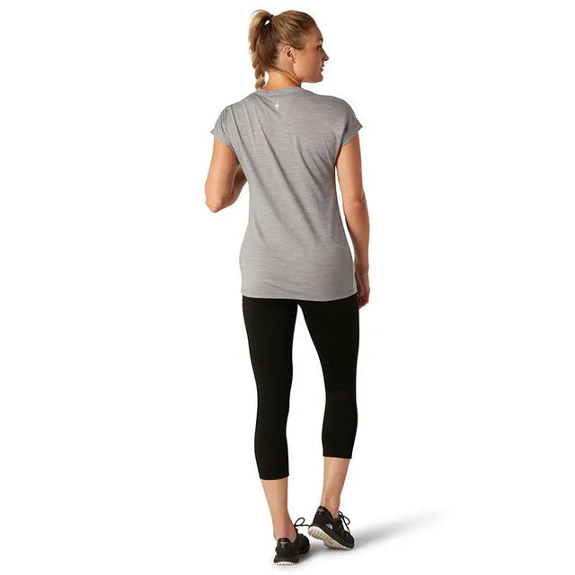 Tricou Smartwool W Merino Sport 150 Cactus Crop Tricou Smartwool W Merino Sport 150 Cactus Crop