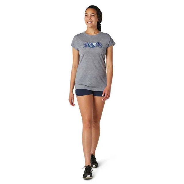 Tricou Smartwool W Merino Sport 150 Castles In The Stratosphere Graphic Tricou Smartwool W Merino Sport 150 Castles In The Stratosphere Graphic