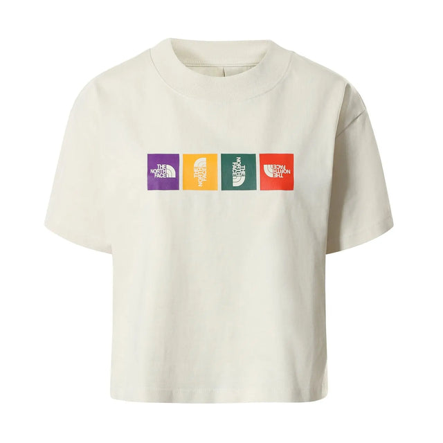 Tricou The North Face W Color Block Cropped Tricou The North Face W Color Block Cropped