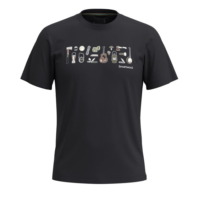 Tricou Unisex Smartwool Gone Camping Graphic Tricou Unisex Smartwool Gone Camping Graphic