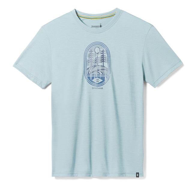 Tricou Unisex Smartwool Mountain Trail Graphic Slim Fit Tricou Unisex Smartwool Mountain Trail Graphic Slim Fit