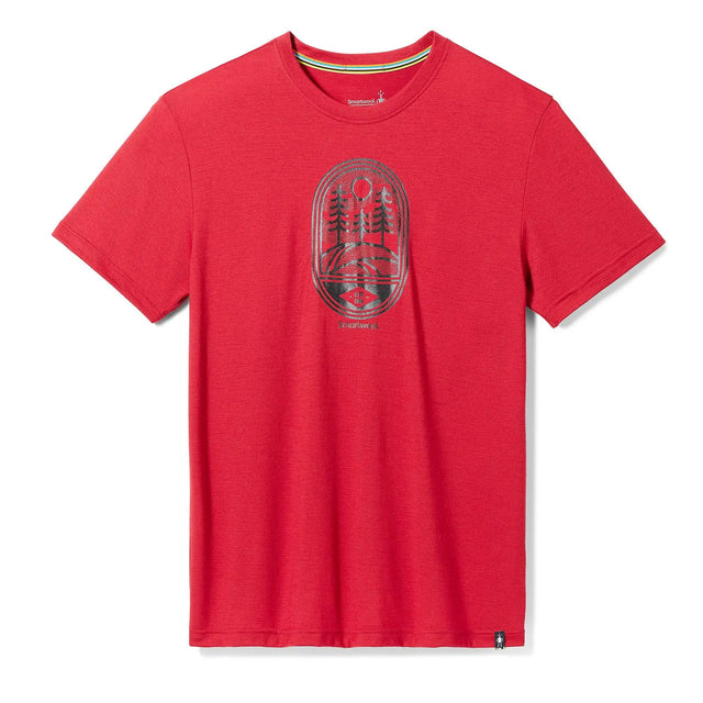 Tricou Unisex Smartwool Mountain Trail Graphic Slim Fit Tricou Unisex Smartwool Mountain Trail Graphic Slim Fit