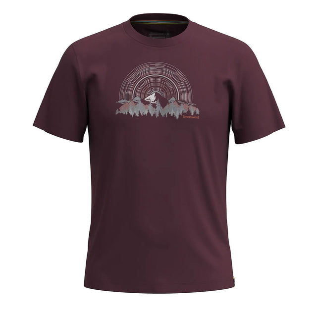 Tricou Unisex Smartwool Never Summer Mountain Graphic Tricou Unisex Smartwool Never Summer Mountain Graphic