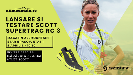Lansare și Testare Scott Supertrac RC 3 cu Mădălina Florea