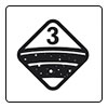 three layer molded face foam