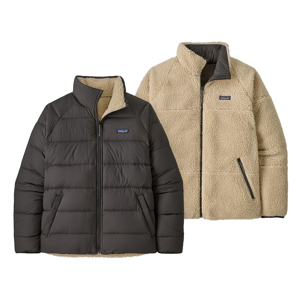 Geaca Barbati Patagonia M Reversible Silent Down   Geaca Barbati Patagonia M Reversible Silent Down