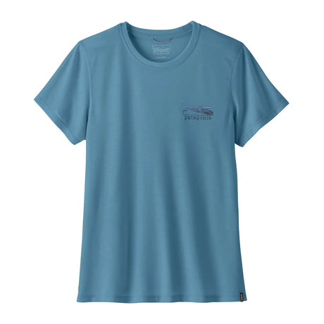 Tricou Femei Patagonia W Capilene Cool Trail Stratapeaks   Tricou Femei Patagonia W Capilene Cool Trail Stratapeaks