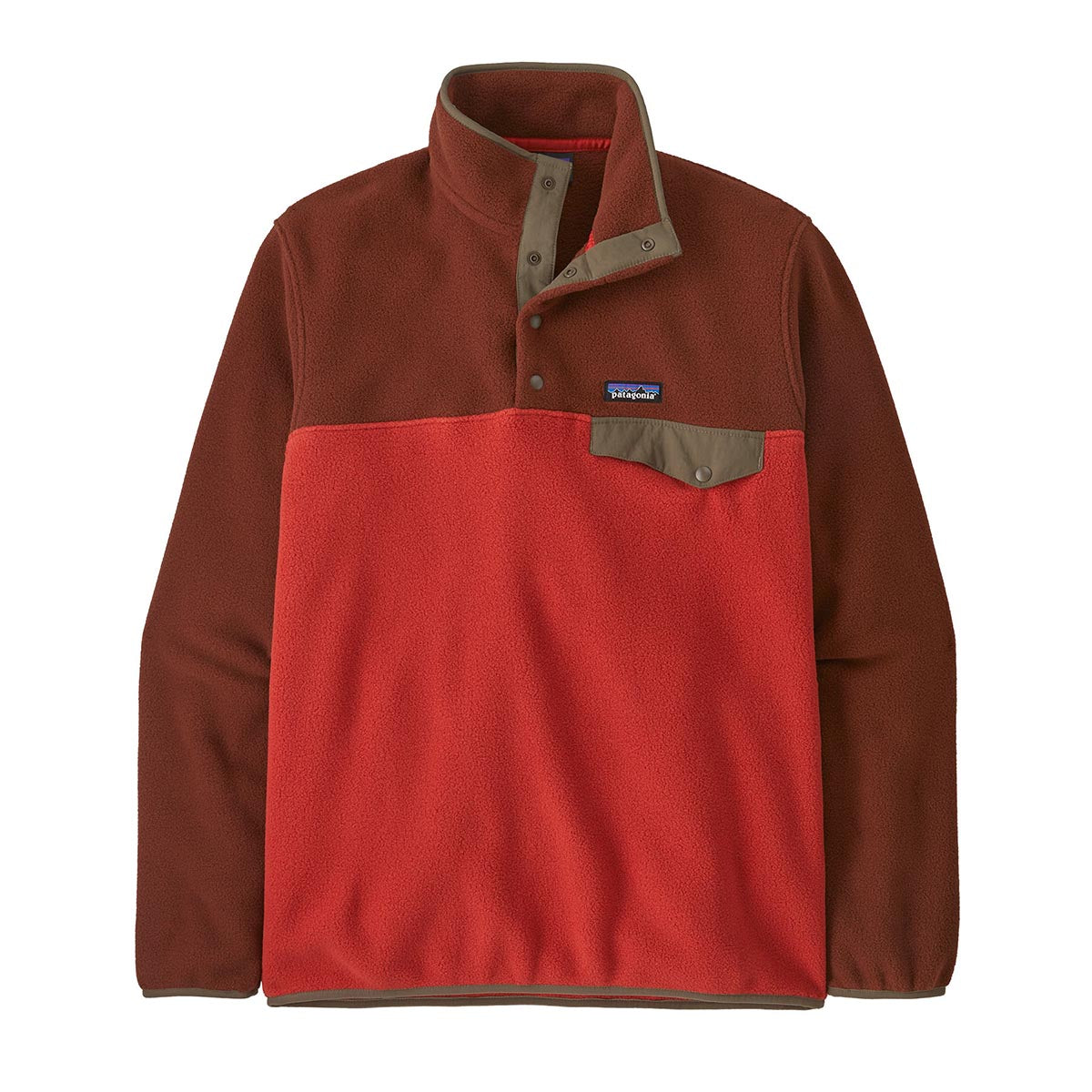 Polar Barbati Patagonia M Lightweight Synchilla Snap-t   Polar Barbati Patagonia M Lightweight Synchilla Snap-t