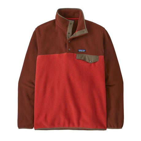 Polar Barbati Patagonia M Lightweight Synchilla Snap-t   Polar Barbati Patagonia M Lightweight Synchilla Snap-t