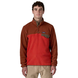 Polar Barbati Patagonia M Lightweight Synchilla Snap-t   Polar Barbati Patagonia M Lightweight Synchilla Snap-t