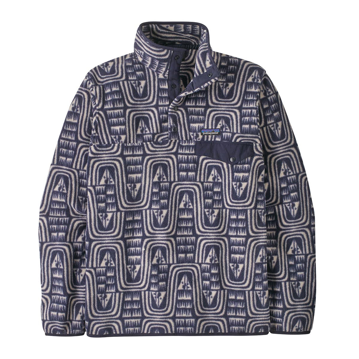 Polar Barbati Patagonia M Lightweight Synchilla Snap-t   Polar Barbati Patagonia M Lightweight Synchilla Snap-t