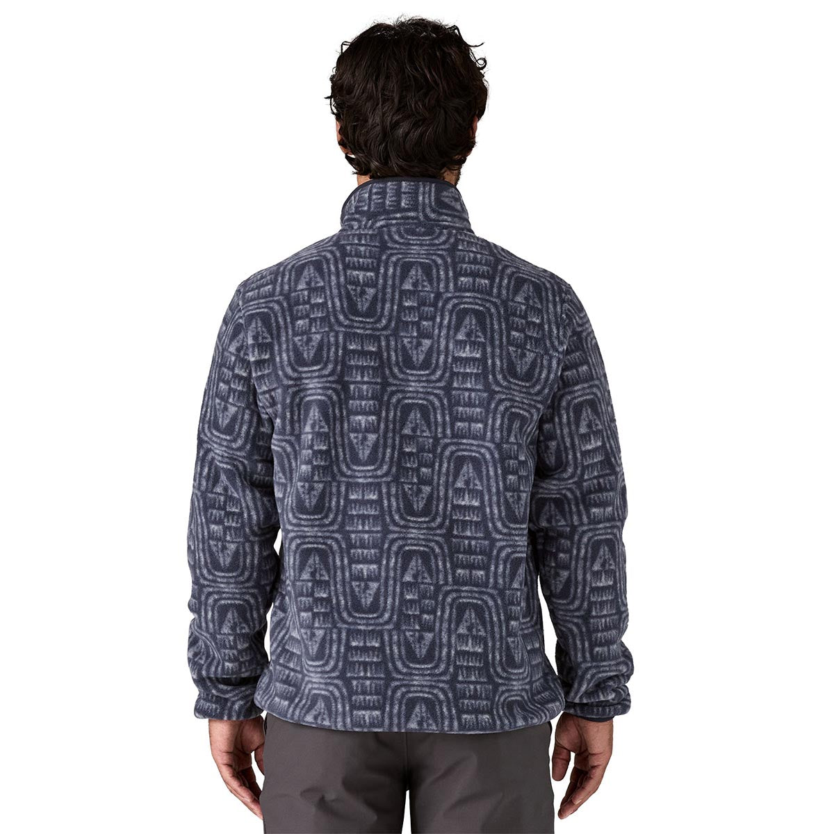 Polar Barbati Patagonia M Lightweight Synchilla Snap-t   Polar Barbati Patagonia M Lightweight Synchilla Snap-t