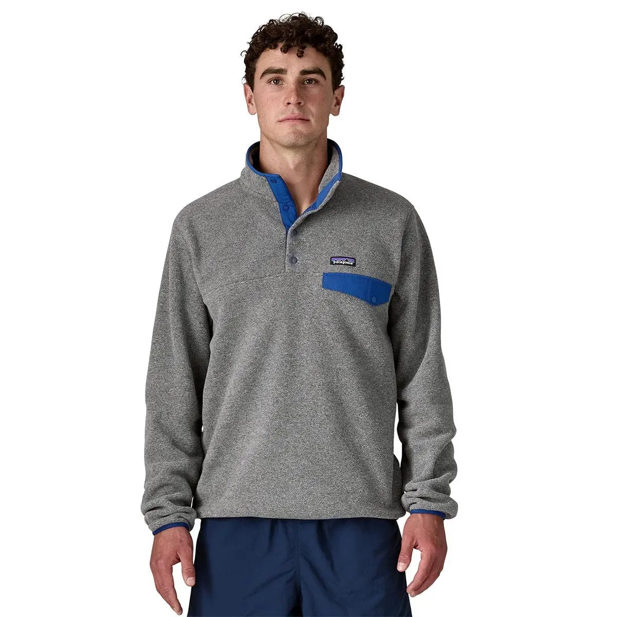 Polar Barbati Patagonia M Lightweight Synchilla Snap-t