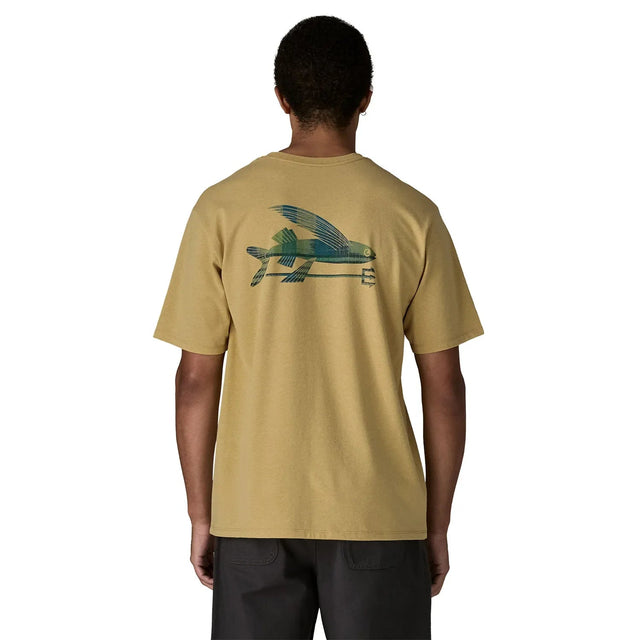 Tricou Barbati Patagonia M Flying Fish Responsibili   Tricou Barbati Patagonia M Flying Fish Responsibili