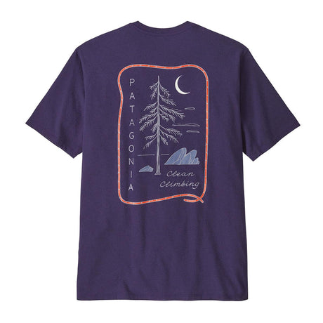 Tricou Barbati Patagonia M Clean Climb Roots Responsibili   Tricou Barbati Patagonia M Clean Climb Roots Responsibili