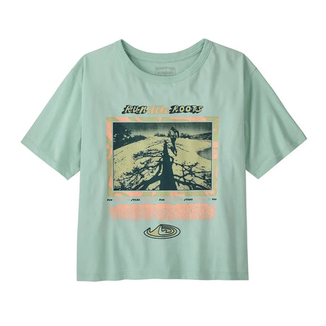 Tricou Femei Patagonia W Run Like Roots Easy Cut   Tricou Femei Patagonia W Run Like Roots Easy Cut