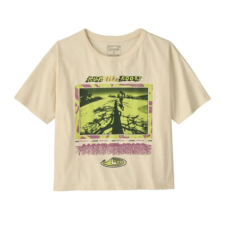 Tricou Femei Patagonia W Run Like Roots Easy Cut   Tricou Femei Patagonia W Run Like Roots Easy Cut