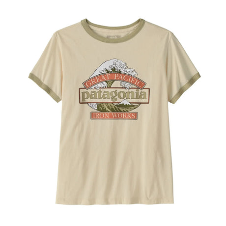 Tricou Femei Patagonia W Great Waves Ringer   Tricou Femei Patagonia W Great Waves Ringer