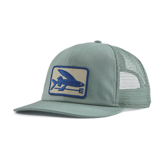 Sapca Unisex Patagonia Flying Fish Relaxed Trucker   Sapca Unisex Patagonia Flying Fish Relaxed Trucker