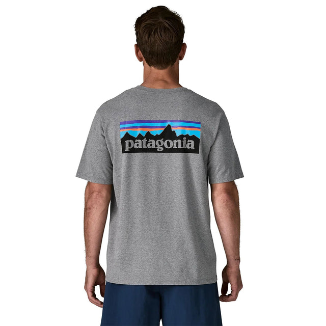 Tricou Barbati Patagonia M P-6 Logo Responsibili   Tricou Barbati Patagonia M P-6 Logo Responsibili