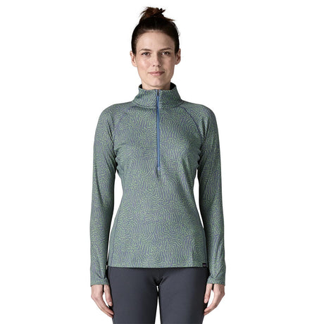 Bluza Corp Patagonia W Capilene Midweight Zip Neck   Bluza Corp Patagonia W Capilene Midweight Zip Neck
