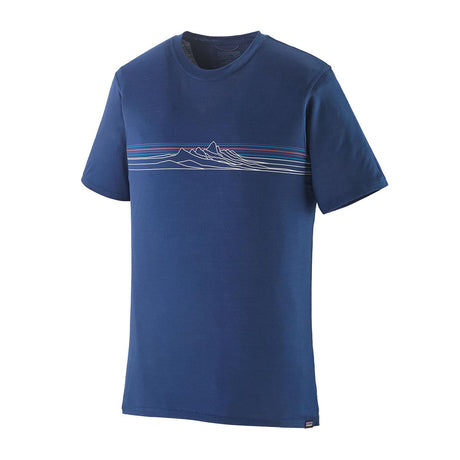 Tricou Barbati Patagonia M Cap Cool Merino Blend Graphic   Tricou Barbati Patagonia M Cap Cool Merino Blend Graphic