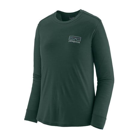 Bluza Femei Patagonia W Cap Cool Merino Blend Graphic   Bluza Femei Patagonia W Cap Cool Merino Blend Graphic