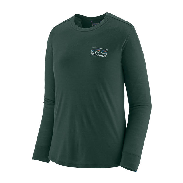 Bluza Femei Patagonia W Cap Cool Merino Blend Graphic   Bluza Femei Patagonia W Cap Cool Merino Blend Graphic