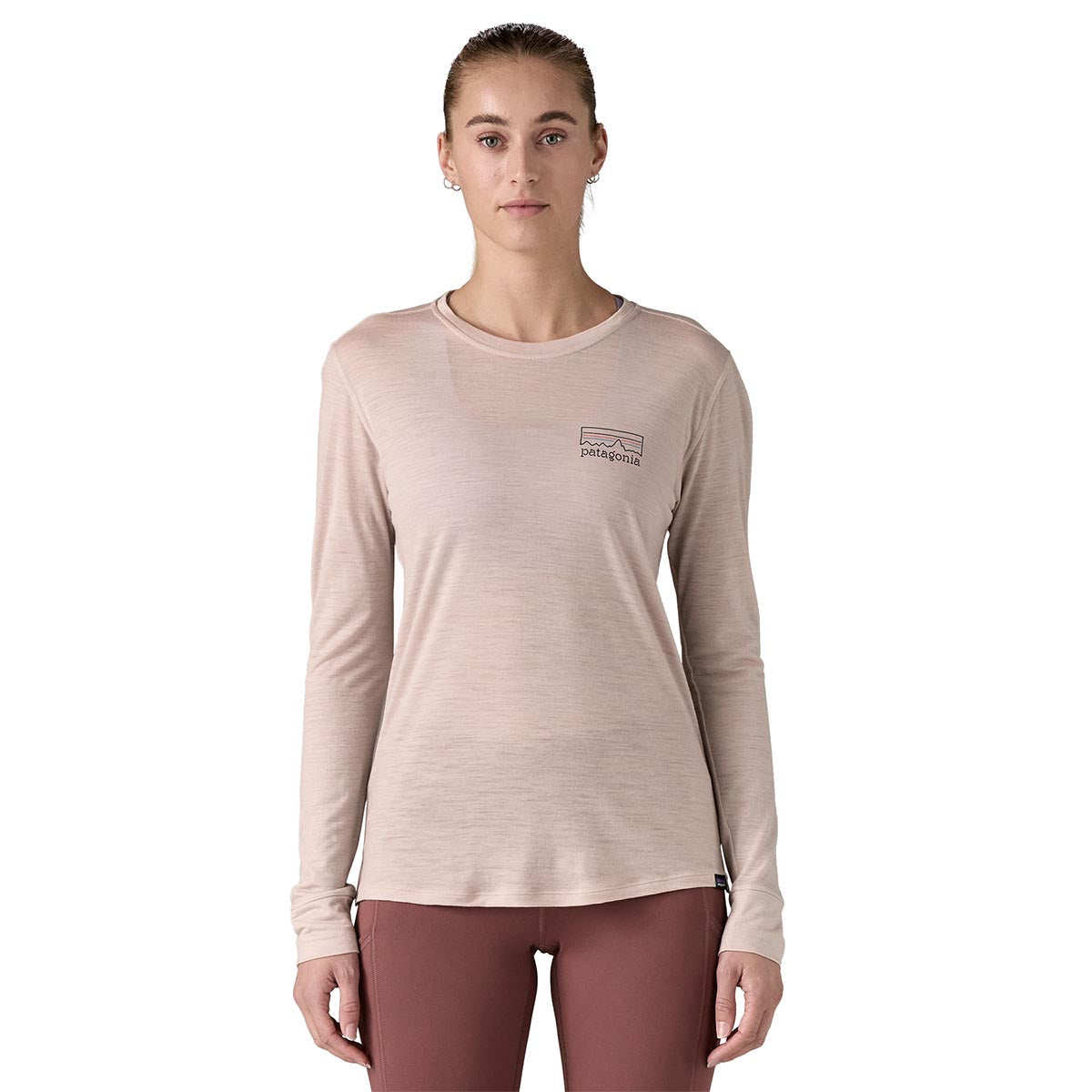 Bluza Femei Patagonia W Cap Cool Merino Blend Graphic   Bluza Femei Patagonia W Cap Cool Merino Blend Graphic
