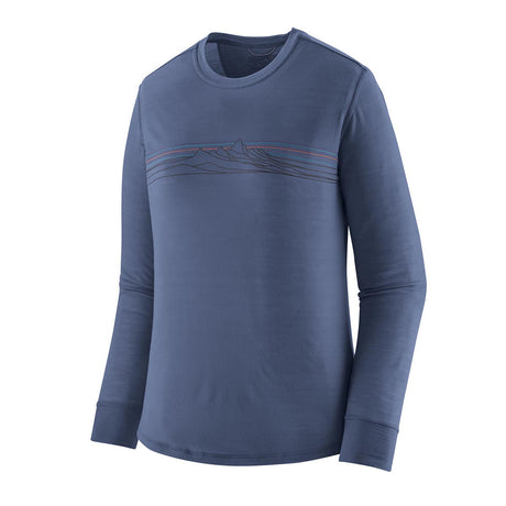 Bluza Femei Patagonia W Cap Cool Merino Blend Graphic   Bluza Femei Patagonia W Cap Cool Merino Blend Graphic