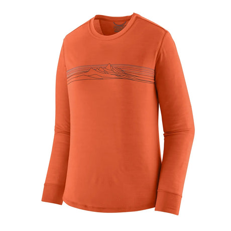 Bluza Femei Patagonia W Cap Cool Merino Blend Graphic   Bluza Femei Patagonia W Cap Cool Merino Blend Graphic