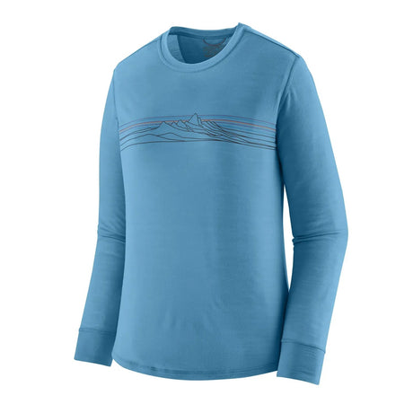 Bluza Femei Patagonia W Cap Cool Merino Blend Graphic   Bluza Femei Patagonia W Cap Cool Merino Blend Graphic