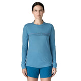 Bluza Femei Patagonia W Cap Cool Merino Blend Graphic   Bluza Femei Patagonia W Cap Cool Merino Blend Graphic